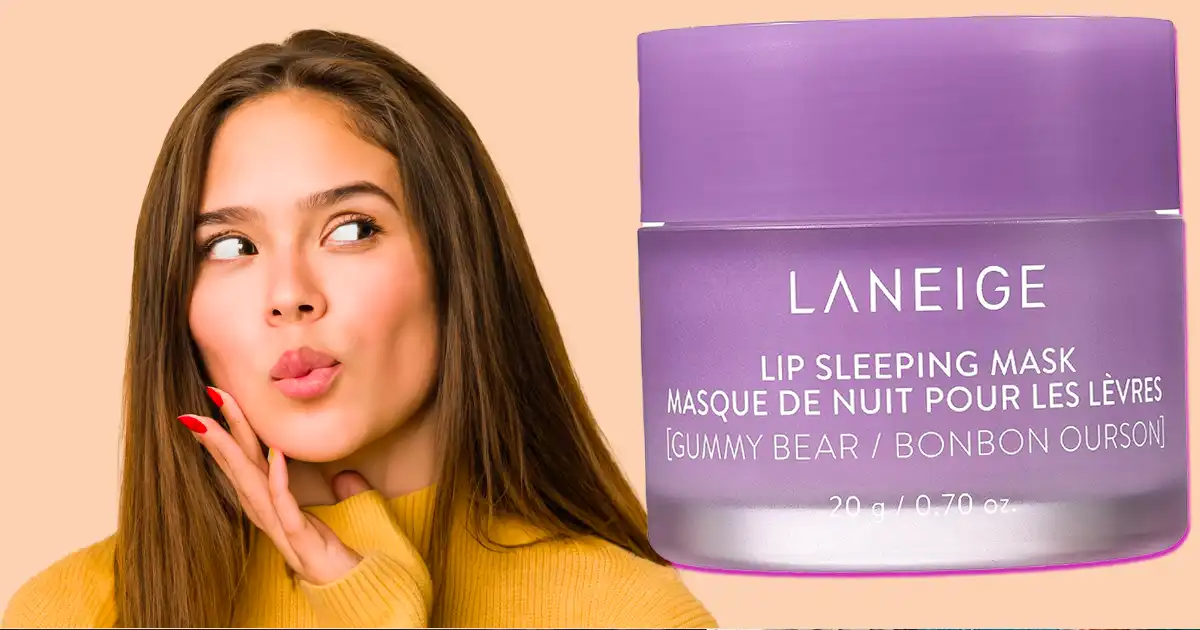 Laneige Lip Sleeping Mask catches a womans attention for our review