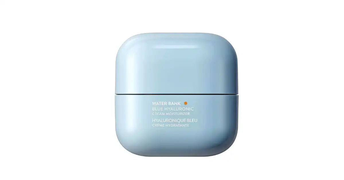 Laneige water bank blue hyaluronic cream moisturizer product image for our review