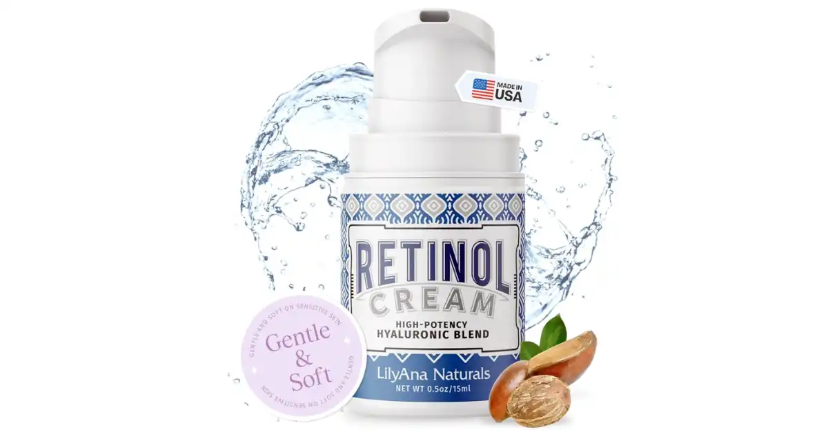 LilyAna Naturals retinol cream review product image by manufacturer for our review